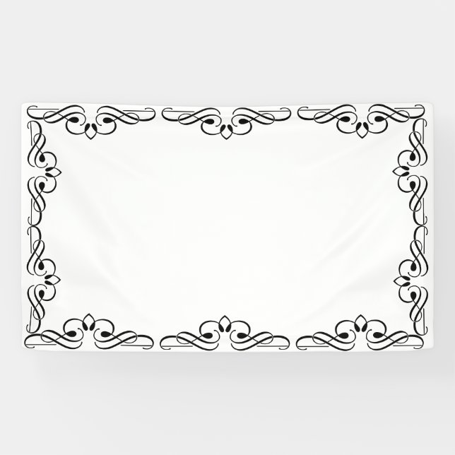 Create Your Own Vintage Style Custom Banner (Horizontal)