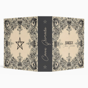 Create Your Own Vintage Victorian Evil Eyes Binder