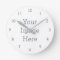 Create Your Own Wall Clock