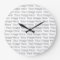 Create Your Own Wall Clock Template