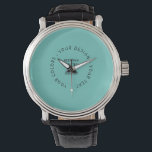 Create Your Own Watch<br><div class="desc">Create your own custom party,  baby shower,  wedding and event favours,  custom colour craft supplies,  personalized gifts for any occasion,  fun stuff and more. Visit Atomic Babies on Zazzle to view our entire collection.</div>