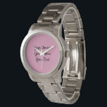 Create Your Own Watch<br><div class="desc">Create your own custom wedding favours,  ceremony and reception supplies,  custom colour decorations and invitations,  personalized jewellery and more!</div>