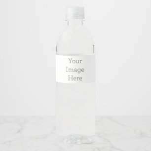 Create Your Own Water Bottle Label
