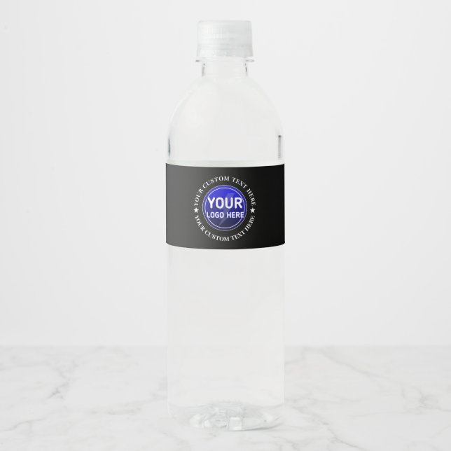 Create Your Own Water Bottle Label (Front)