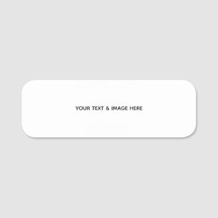 Create Your Own wedding custom Flat Note Card Name Tag