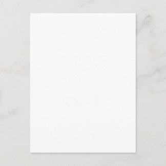 Create Your Own wedding custom Holiday Postcard