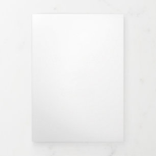 Create Your Own wedding custom Tri-Fold Card