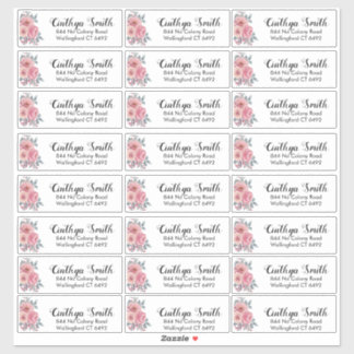 Create Your Own Wedding Guest Address Sticker