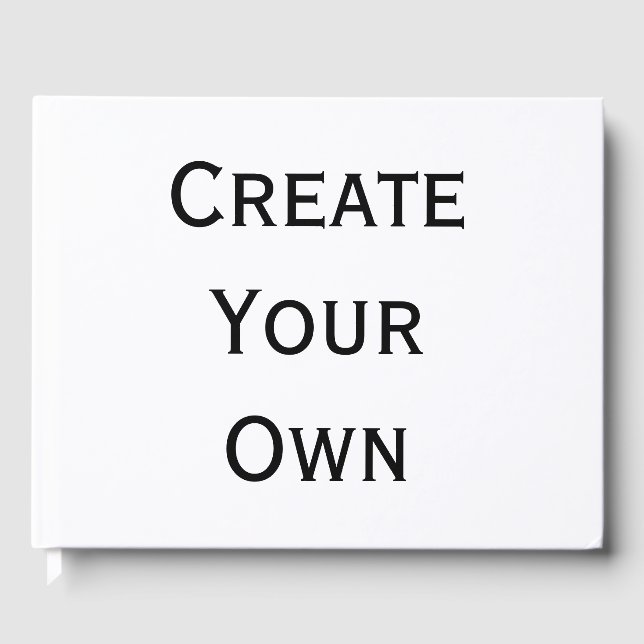 Create Your Own Wedding Guest Book (Front)
