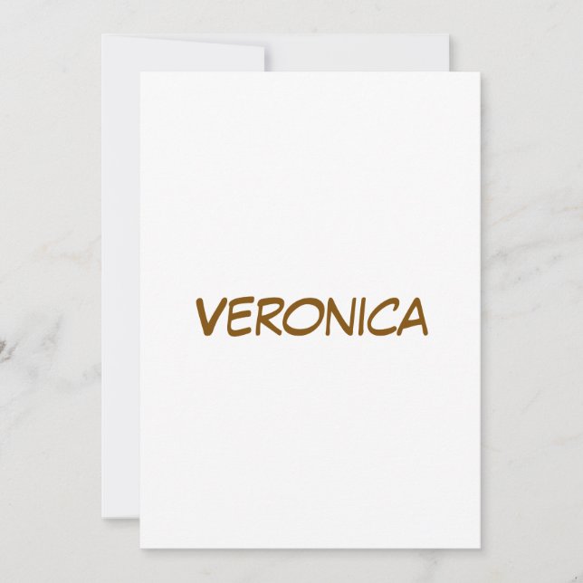 Create Your Own Wedding Invitation (Front)