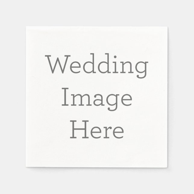 Paper Napkins, Standard Cocktail (Front)