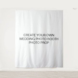 Create Your Own Wedding Photo Booth Photo Prop Tapestry