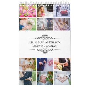 Create Your Own Wedding Photos 2025 Calendar