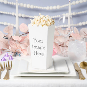 Create Your Own Wedding Popcorn Favour Box