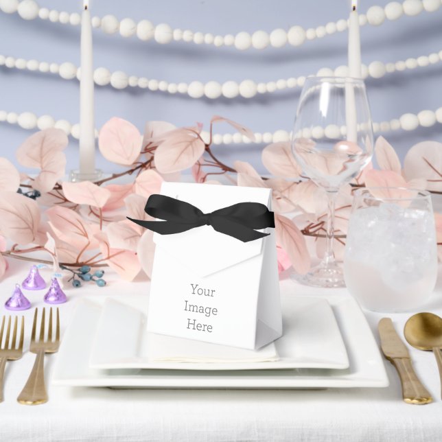 Paper Favour Box, Tent 10.16 cm x 5.08 cm x 12.7 cm  (Wedding)