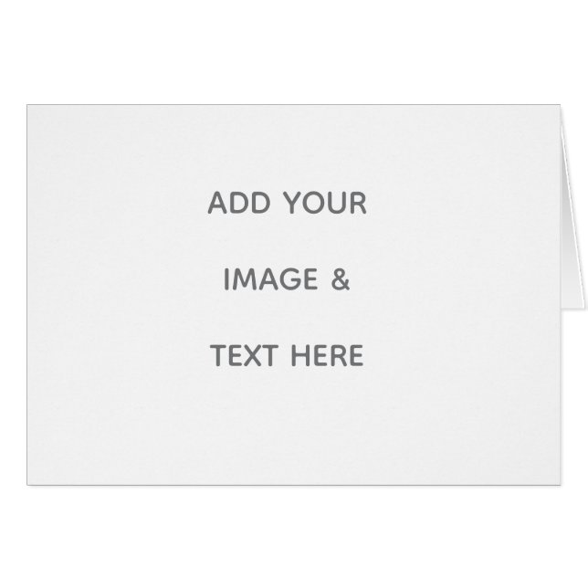 Create Your Own white  (Devant horizontal)