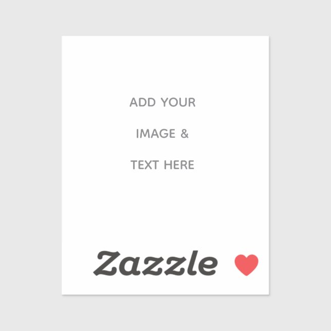 Create Your Own white  (Sheet)