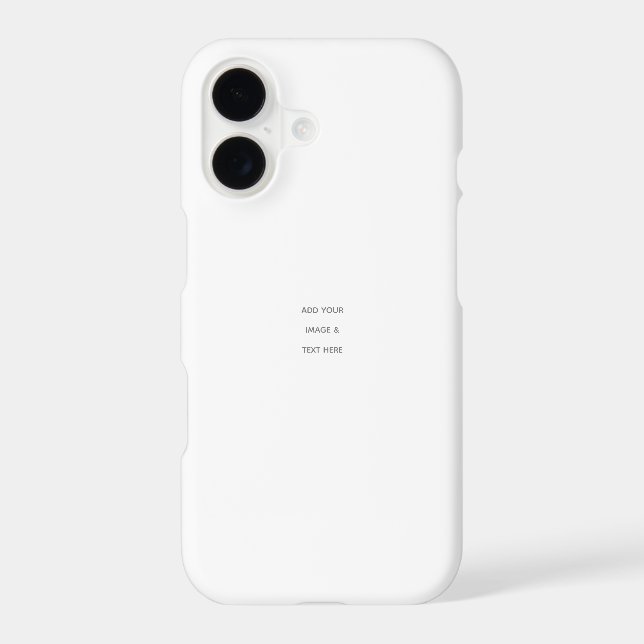 Create Your Own white  (Back)