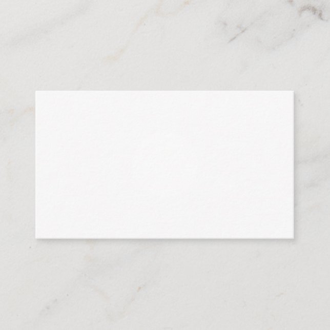 Create your own white , 3.5" x 2.0" Calling Card (Front)