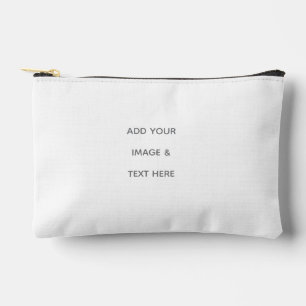 Create Your Own white  Accessory Pouch