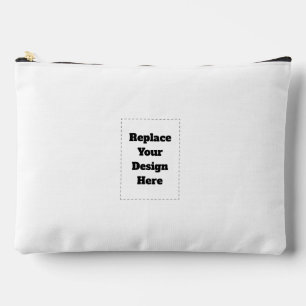 Create Your Own white  Accessory Pouch