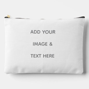 Create Your Own white  Accessory Pouch