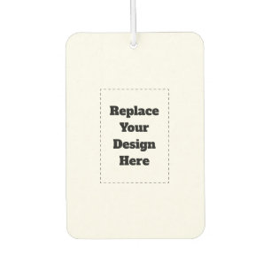 Create Your Own white  Air Freshener