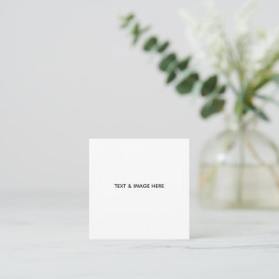 Create Your Own white Appointment Card