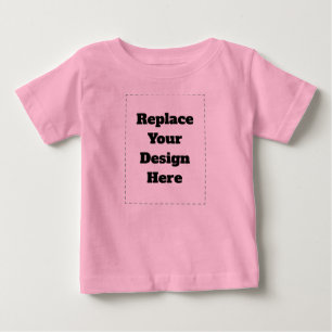 Create Your Own white Baby T-Shirt