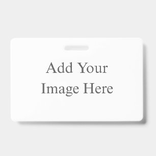Create Your Own white Badge