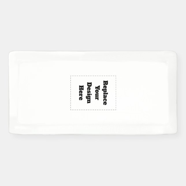 Create Your Own white  Banner (Horizontal)