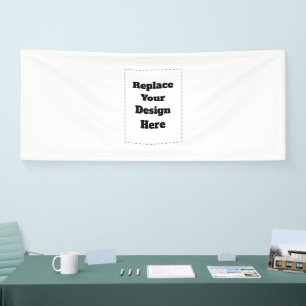 Create Your Own white  Banner
