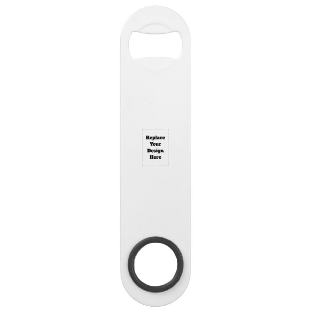Create Your Own white  Bar Key (Front)