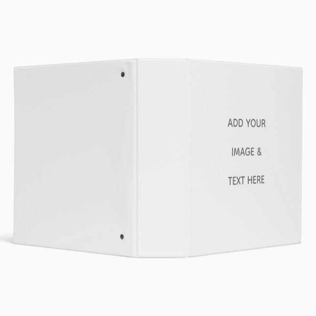 Create Your Own white  Binder (Background)