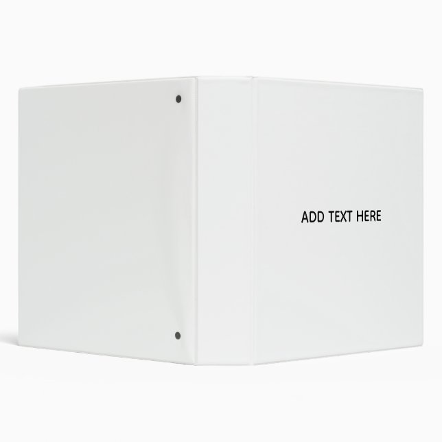 Create Your Own White  Binder (Background)