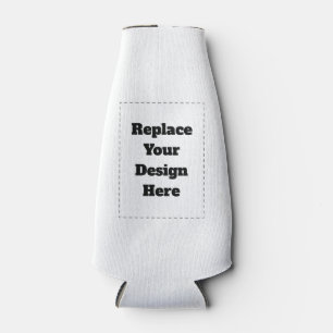 Create Your Own white  Bottle Cooler