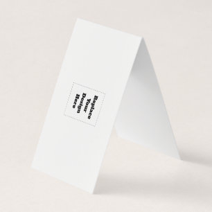 Create Your Own white Business Card