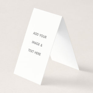 Create Your Own white  Business Card