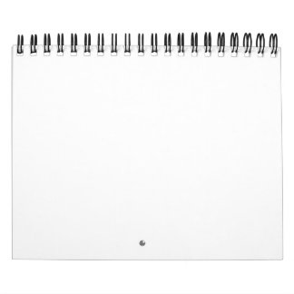 Create Your Own white  Calendar