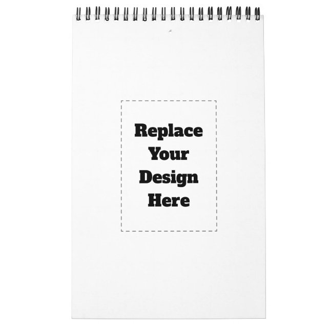 Create Your Own white  Calendar (Cover)