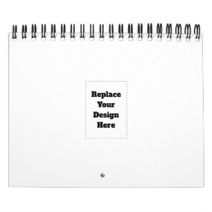 Create Your Own white  Calendar