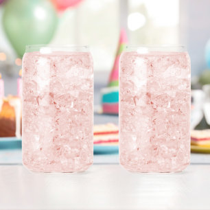 Create Your Own white Can Glass