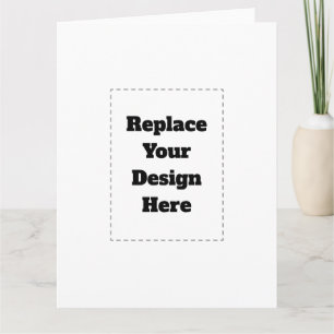 Create Your Own white  Card