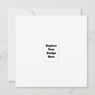 Create Your Own white  Card