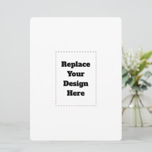 Create Your Own white Card