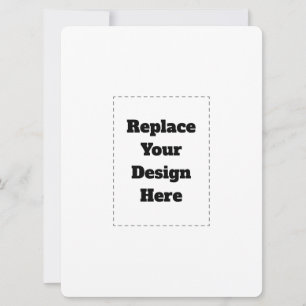 Create Your Own white  Card