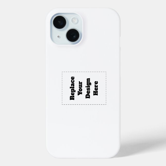 Create Your Own white  Case-Mate iPhone Case (Back)