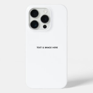 Create Your Own white iPhone 15 Pro Case