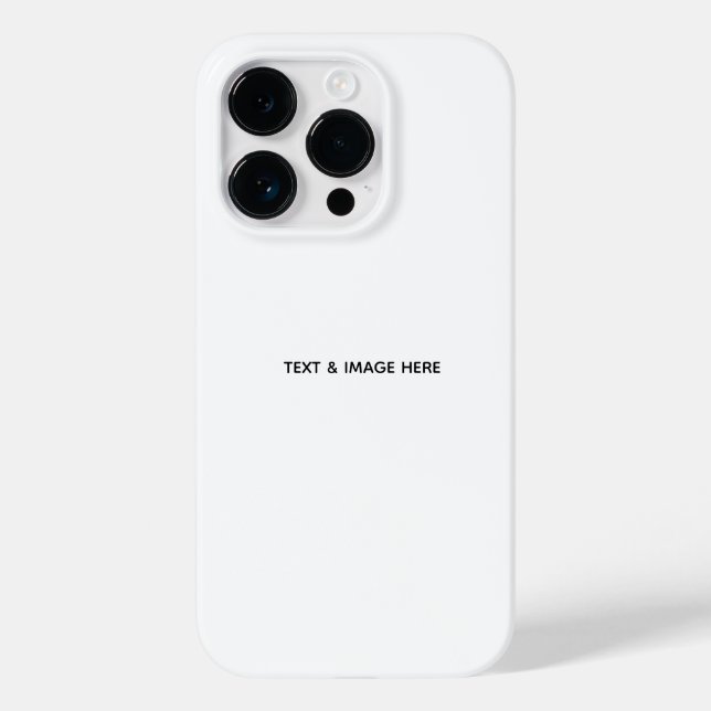 Create Your Own white Case-Mate iPhone Case (Back)