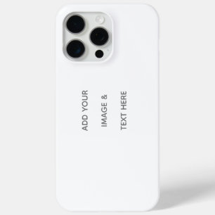Create Your Own white  iPhone 15 Pro Max Case